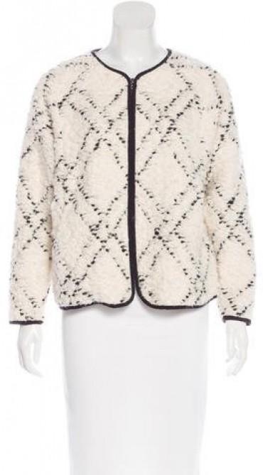 Ulla Johnson Bouclé Collarless Jacket