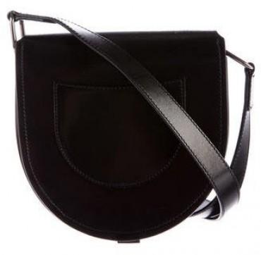 Lemaire Leather Saddle Crossbody Bag